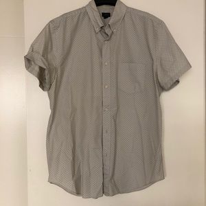 Jcrew Men’s Short Sleeve button down size Large